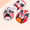 2 Handgemachte Pulp Maske Mit Peking- -Muster 6