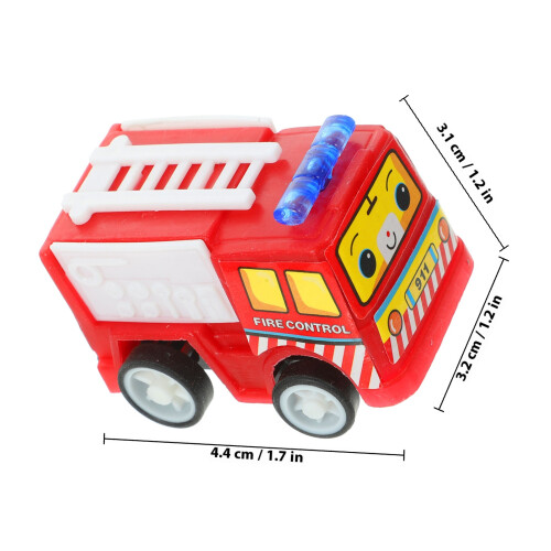 6 Pièces Voitures Miniatures À Remonter Pour Enfant Réduit 1