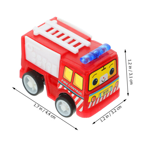 6 Pièces Voitures Miniatures À Remonter Pour Enfant Réduit 2