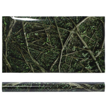 Poster décoratif en PVC à motif jungle pour aquarium (91 x 50 cm)