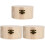 3 holz diy schmuckverpackung ohrringbehälter ringorganizer 2
