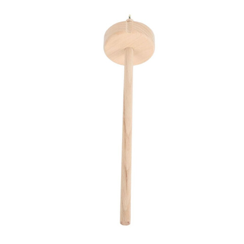 Handgeschnitzter hölzerner Handspindel-Garnspinner für DIY-Bastelarbeiten