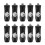 DIY Lipstick Containers 10Pcs, 12.1mm Diameter, Black 2