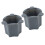 2Pcs Portable ABS Food Processor Base for Thermomix, Multi-Function Blender Pot Part 1