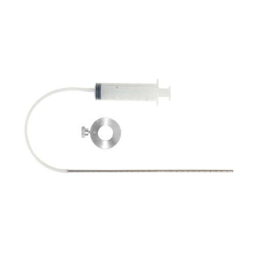 Motorvorkoliepeilmeterkit, 60 ml, verstelbare ring, zilver 2