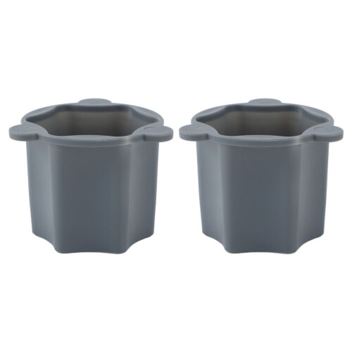 2Pcs Portable ABS Food Processor Base for Thermomix, Multi-Function Blender Pot Part 2