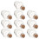 10 Stuks Mini Glazen Wensflessen 8