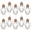 10 Stuks Mini Glazen Wensflessen 11