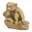 Vivid Brass Monkey Statue, 5.2cm Small Decorative Figurine 1