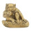 Vivid Brass Monkey Statue, 5.2cm Small Decorative Figurine 2