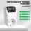 HLP02 Digital Surge Protector Outlet 230V 16A with LCD Display 2