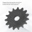 Reliable T8F 15T Engine Gear for Various Scooter Engine Models 43CC 3