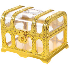 5Pcs Plastic Candy Box For Bridal Shower Treat And Treasure