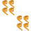 8 Pcs Fake Fried Duck Legs Model Decorations 8
