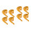 8 Pcs Fake Fried Duck Legs Model Decorations 6