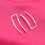 925 Einfache Bar Silberohrringe Sterling Crawler Cuff Champagnergold 11