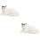 2Stk Plüsch Kätzchen Figur, Cartoon Modell, Geschenk 8