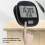 Compact Black LCD Step Counter, 99999 Steps, 26mm Thick 3