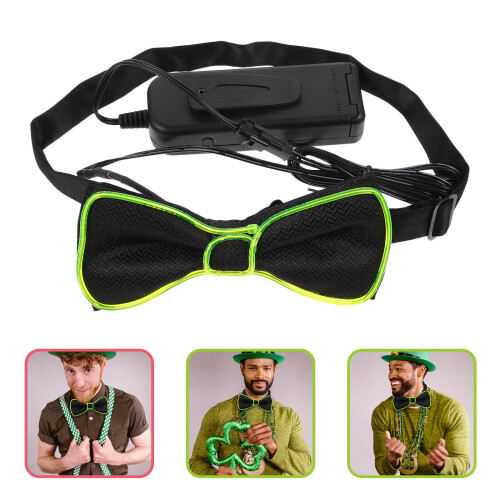 Led Bow Tie Costume De Danse Accessoire Fluorescent Pour Fête 1