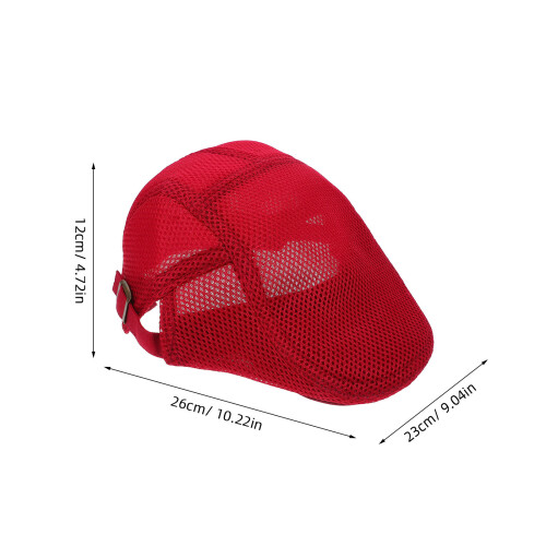 Adjustable Breathable Mesh Chef Hat for Kitchen Restaurant Use 1