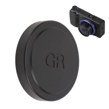 Aluminium lensdopbeschermer voor GR-serie, stofwerend, lichtgewicht, zwart