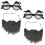 2 Sets Cosplay Valse Baard Bril Feestdecoratie 8