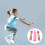 Kinder Springseil Verstellbare Springseile Holzgriff Springseil 4