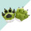 1St Simulationstier Handfläche Plüschspielzeug Für Kinder Grüne Tiere 8
