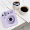 Instax Mini 12 Case: Premium PU Leather with Adjustable Shoulder Strap 1