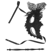 Masquerade Maske Mit Stab Für Frauen