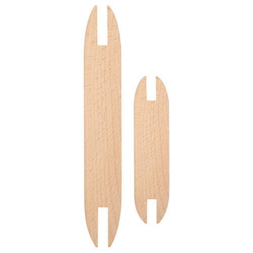 2pcs Beech Wood Weaving Shuttle DIY Sweater Scarf