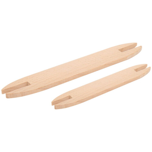2pcs Beech Wood Weaving Shuttle DIY Sweater Scarf 1