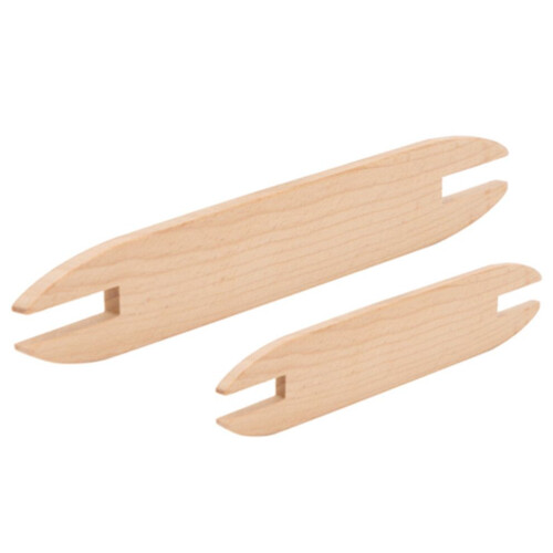 2pcs Beech Wood Weaving Shuttle DIY Sweater Scarf 2