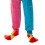 1 Pezzo Scarpe Clown Rosse Per , Halloween, 9