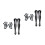 4 Pares De Y Medias Para Cosplay De Halloween 5