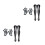 4 Pares De Y Medias Para Cosplay De Halloween 4