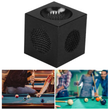 Herramienta multiusos para reparación de tacos de billar, lijadora y accesorios, color negro