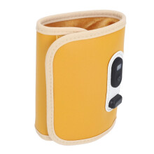 Isolierhülle für Babyflaschen, 21 Temperaturstufen einstellbar, tragbar, USB-Anschluss, gelb