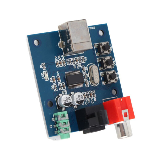 PCM2704 Electronic Component: USB Coaxial & Fiber Optic Inputs 2