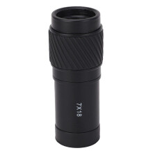 Telescopio monocular de bolsillo de 7 x 18 mm HD con revestimiento múltiple y clip para teléfono