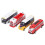 4pcs Pull Back Bus Toy Set for Kids, Openable Doors, 3.94in Plastic Vehicles 2