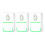 3PCS Voltage Stabilizer Surge Protector Power Saver for Home, PC Material 3