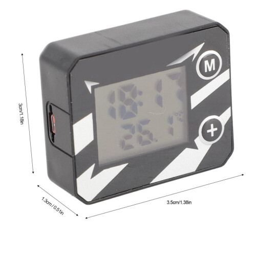 Mini-biltermometer - digital, hög noggrannhet, bärbar, -20C till 70C 1