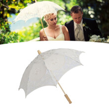 Parapluie en dentelle romantique - Cadeau délicat pour les mariées et les occasions spéciales