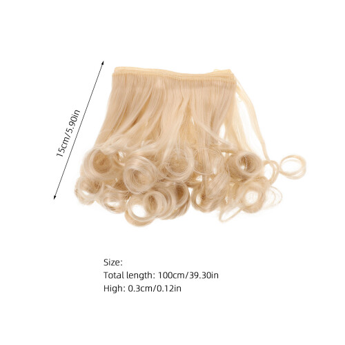 4 Unidades Bjd Cabello Suave Temperatura Seda 1