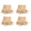 4 Unidades Bjd Cabello Suave Temperatura Seda 10