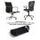 4Pcs Gray Foam Chair Armrest Covers, Adjustable, 23x8x3cm 4