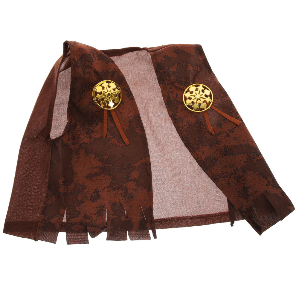 Photos - Fancy Dress Denim Jacket Child Men And Women Cowboy Dress Up For Boys Cosplay