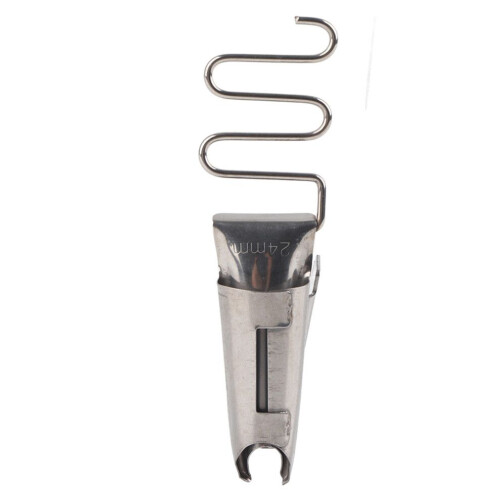 Biais pour machine à coudre, pliure à angle droit double