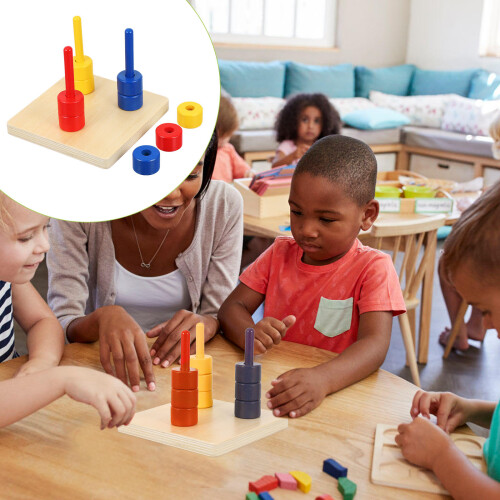 1Set Multifunctioneel Baby Ring Speelgoed Met Diverse Kleuren 2